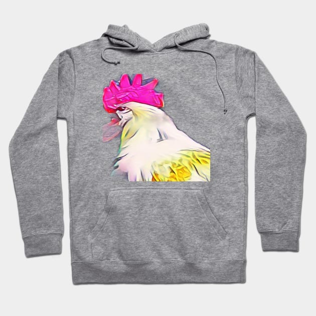 Murphy the Rooster Hoodie by Pastoress Smith